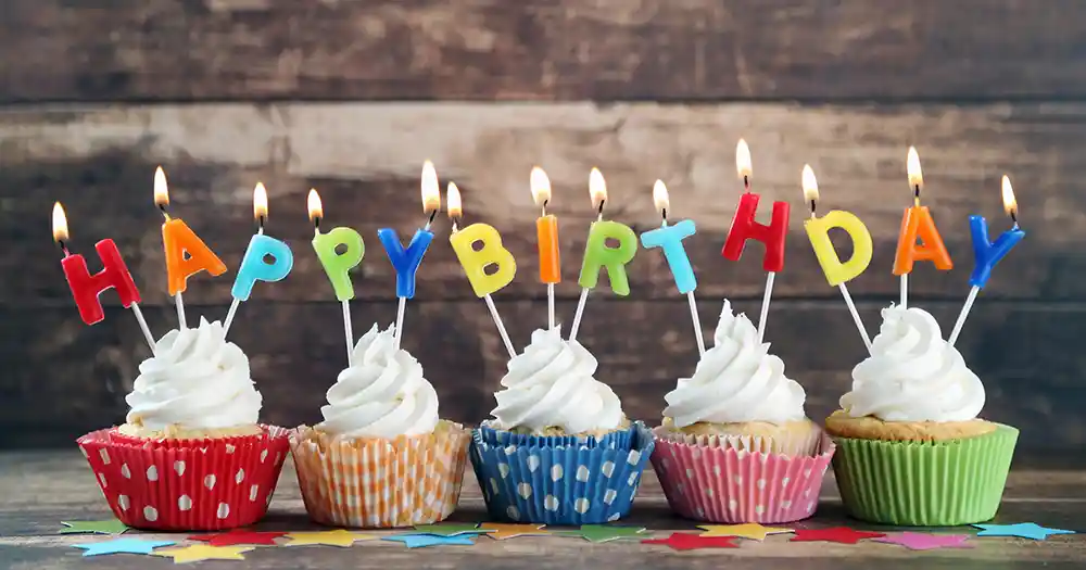 Wishing a happy birthday to a wonderful friend who is so old that..